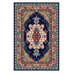 فرش مخمل نادی طرح سنتی کد o128